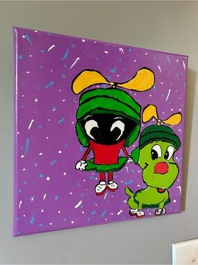 Original Looney Tunes Marvin The Martian & K9